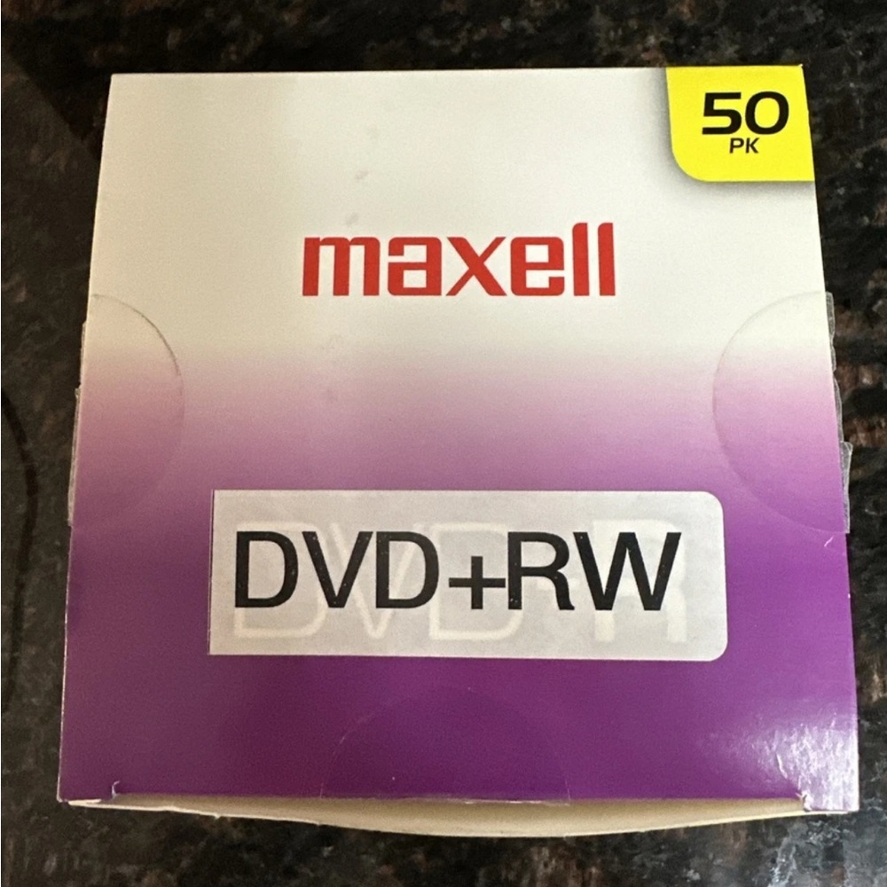 Purple DVD+RW 50-Pack